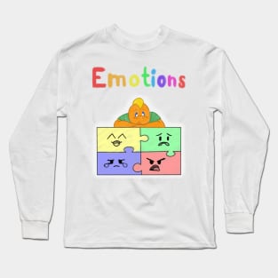 Kazzy's Emotions Shirt Long Sleeve T-Shirt